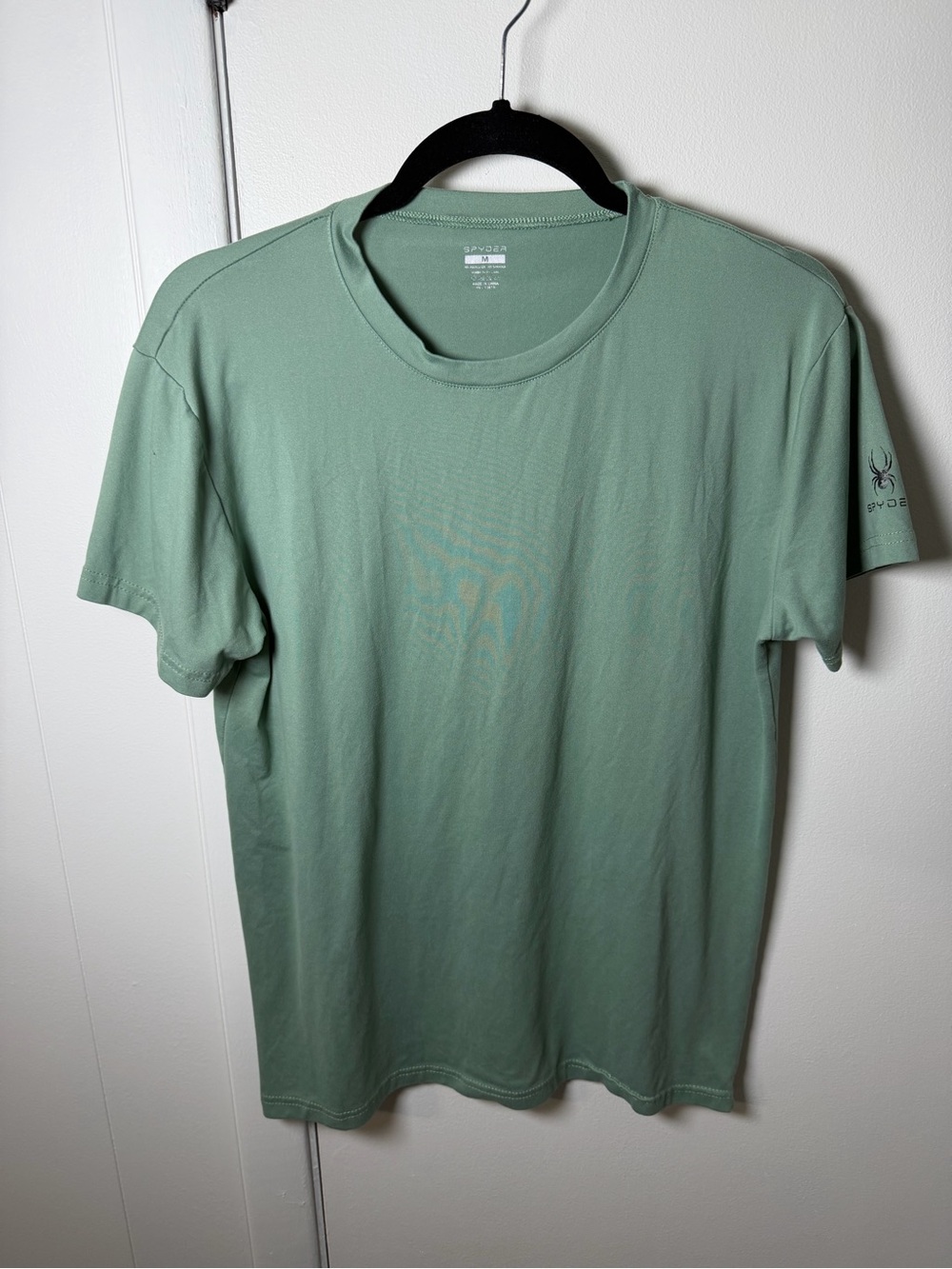 Spyder Women’s Light Green Short‑Sleeve Tee | Size M